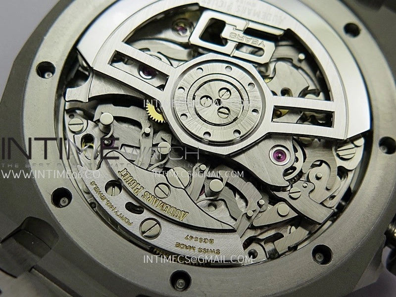 Royal Oak Chrono 26240 50th SS V2 DDF 1:1 Best Edition Blue Dial On SS Bracelet Super Clone DD4401