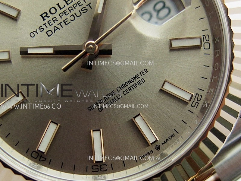 DateJust 41mm 126331 904 SS RG VF 1:1 Champagne Gold Dial Stick Marker On Jubilee Bracelet DD3235
