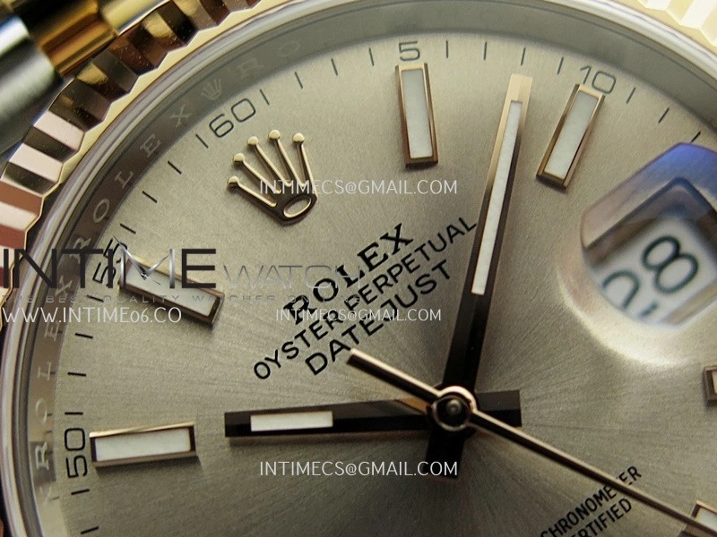 DateJust 41mm 126331 904 SS RG VF 1:1 Champagne Gold Dial Stick Marker On Jubilee Bracelet DD3235