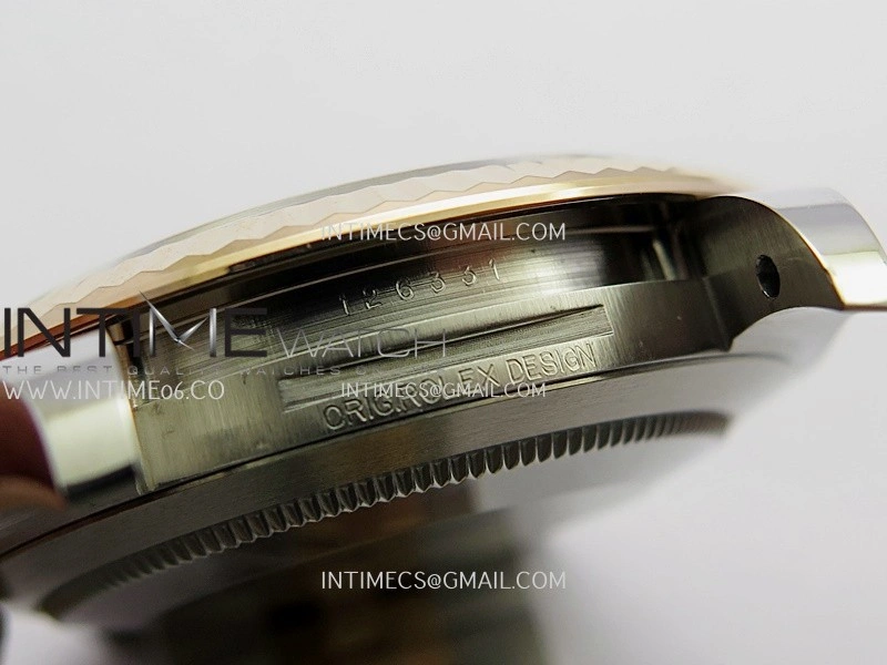 DateJust 41mm 126331 904 SS RG VF 1:1 Champagne Gold Dial Stick Marker On Jubilee Bracelet DD3235