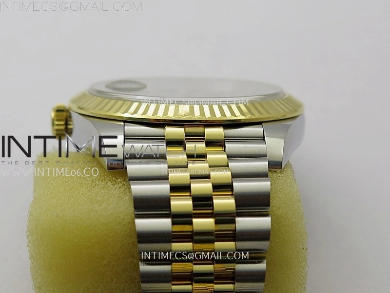 DateJust 41mm 126333 904 SS YG AR+F 1:1 Gold Dial Stick Markers On SS YG Jubilee Bracelet DD3235 V2