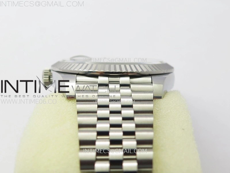 DateJust 41 126334 904L Steel NTF 1:1 Best Edition Blue Fluted Dial on Jubilee Bracelet VR3235