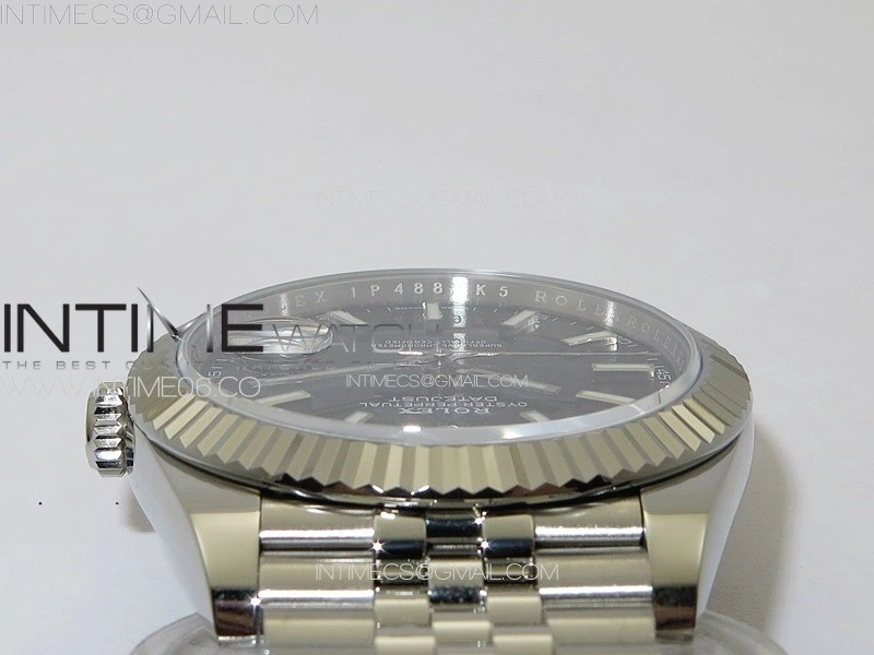 DateJust 41 126334 NTF 1:1 Best Edition 904L Steel Black Stick Dial on Jubilee Bracelet VR3235