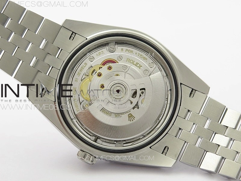 DateJust 41 126334 NTF 1:1 Best Edition 904L Steel Black Stick Dial on Jubilee Bracelet VR3235