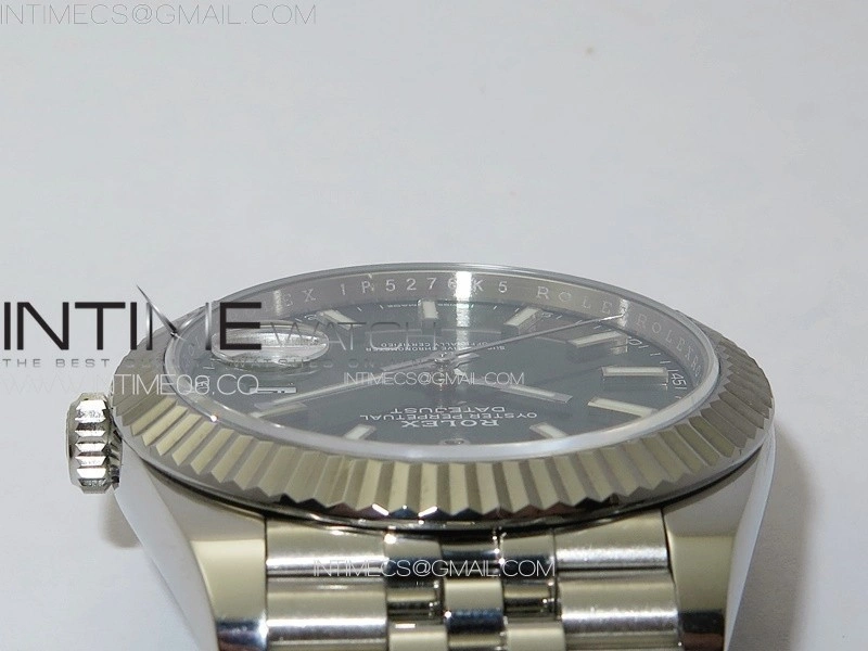 DateJust 41 126334 NTF 1:1 Best Edition 904L Steel Green Stick Dial on Jubilee Bracelet VR3235