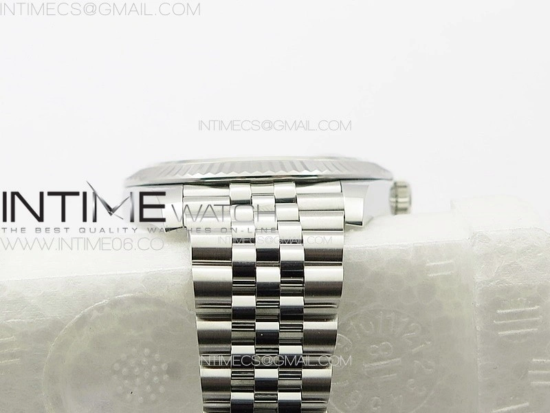 DateJust 41 126334 NTF 1:1 Best Edition 904L Steel Green Stick Dial on Jubilee Bracelet VR3235