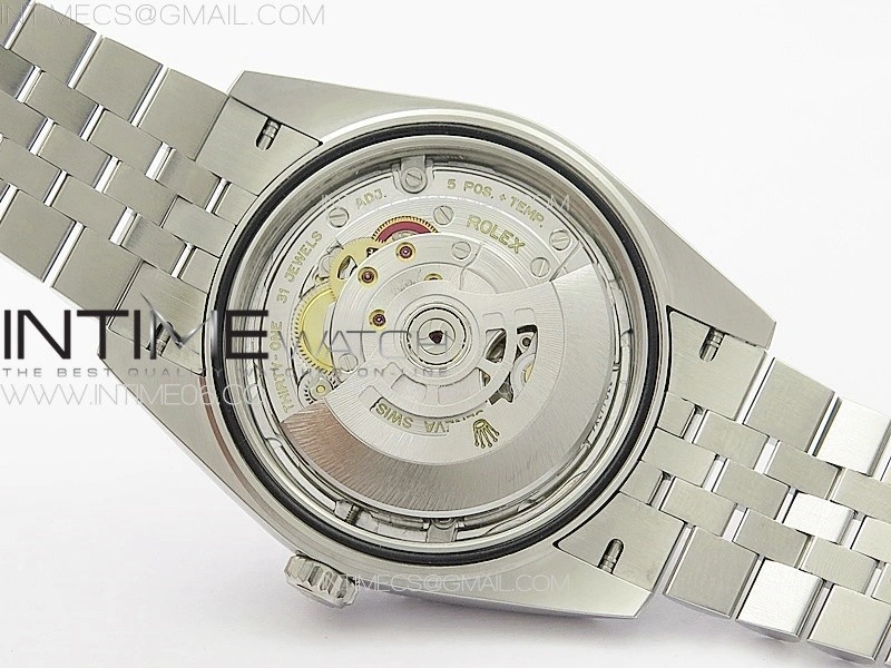 DateJust 41 126334 NTF 1:1 Best Edition 904L Steel Green Stick Dial on Jubilee Bracelet VR3235
