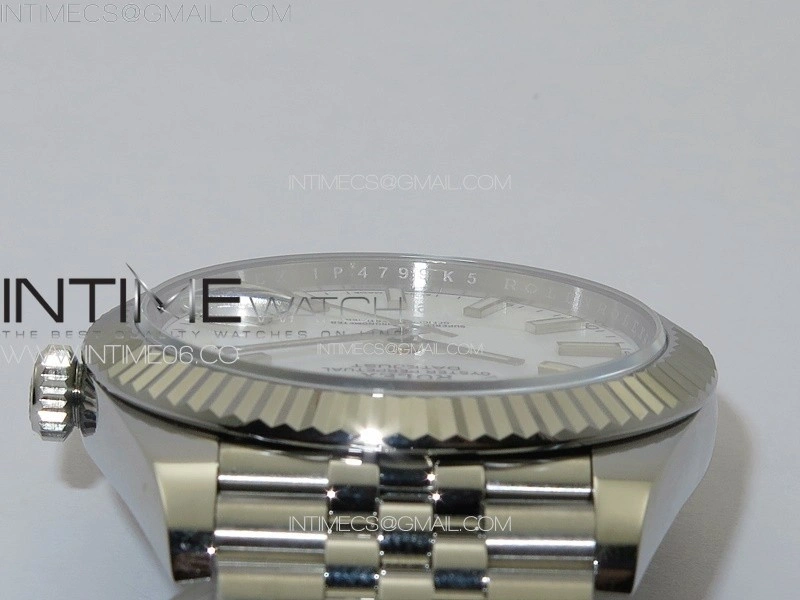 DateJust 41 126334 NTF 1:1 Best Edition 904L Steel White Stick Dial on Jubilee Bracelet VR3235