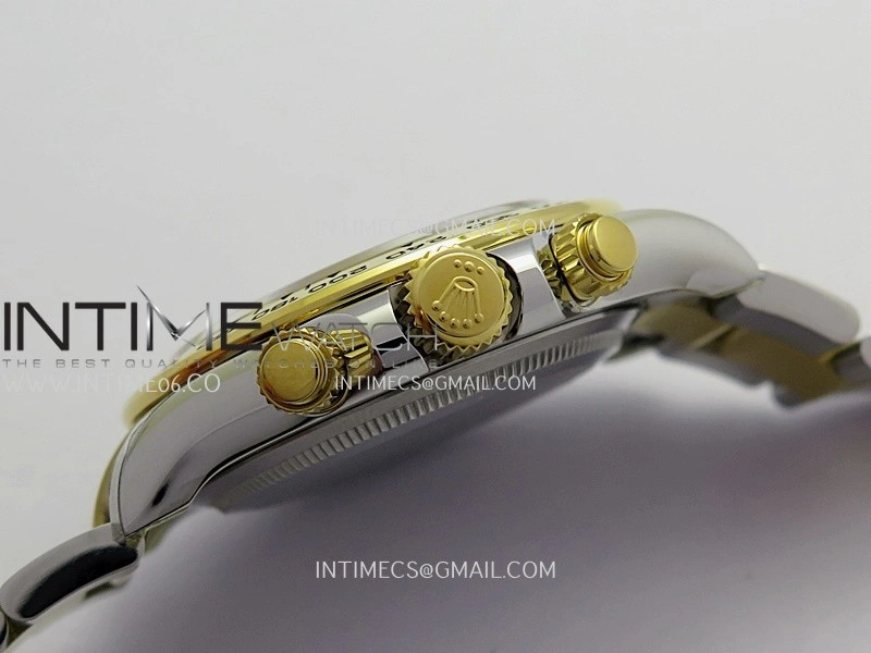 Daytona 126503 SS YG UFO 1:1 Best Edition Black Dial Stick Marker On Oyster Bracelet UF4131