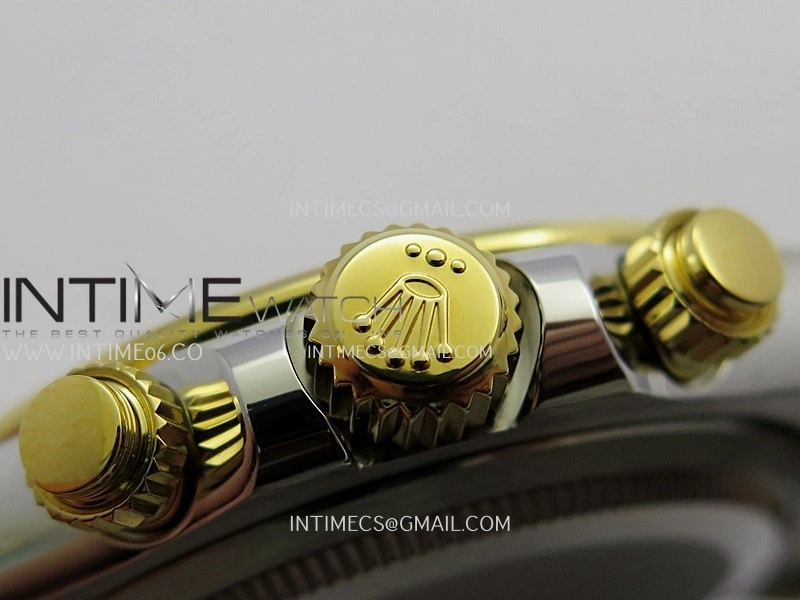 Daytona 126503 SS YG UFO 1:1 Best Edition Black Dial Stick Marker On Oyster Bracelet UF4131