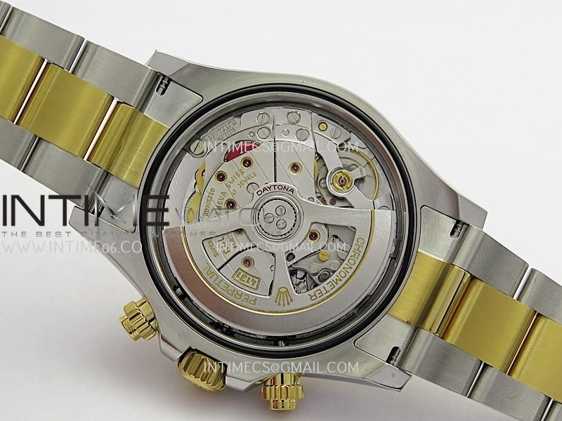 Daytona 126503 SS YG UFO 1:1 Best Edition Black Dial Stick Marker On Oyster Bracelet UF4131