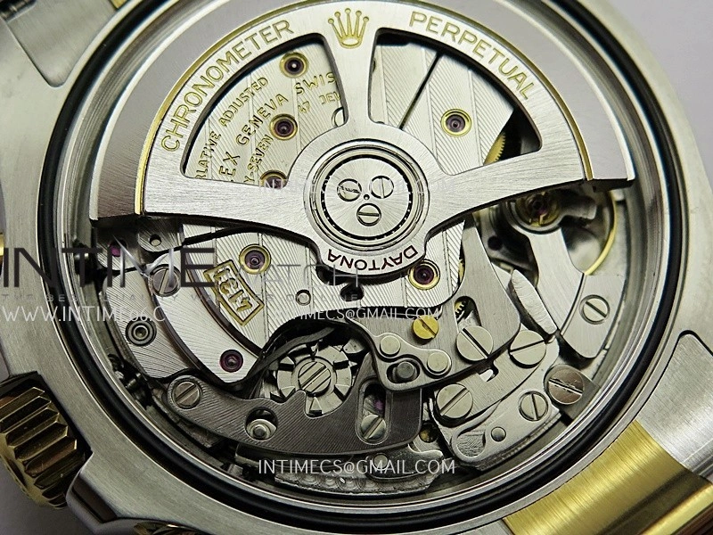Daytona 126503 SS YG UFO 1:1 Best Edition Black Dial Stick Marker On Oyster Bracelet UF4131