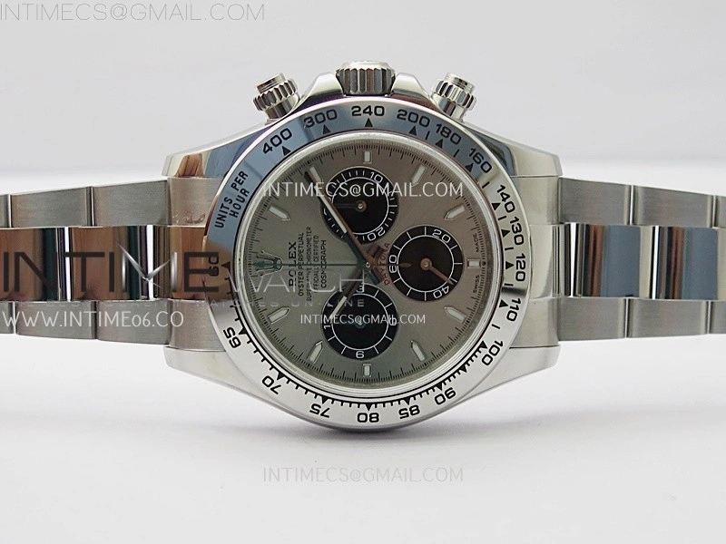 Daytona 126509 904L SS QF Best Edition Gray Dial Black Subdial on 904L SS Bracelet SA4131