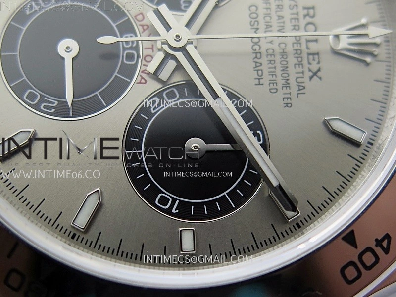 Daytona 126509 904L SS QF Best Edition Gray Dial Black Subdial on 904L SS Bracelet SA4131
