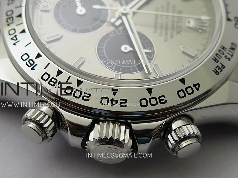Daytona 126509 904L SS QF Best Edition Gray Dial Black Subdial on 904L SS Bracelet SA4131