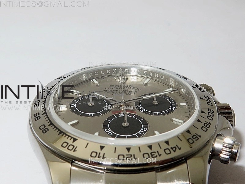 Daytona 126509 904L SS QF Best Edition Gray Dial Black Subdial on 904L SS Bracelet SA4131