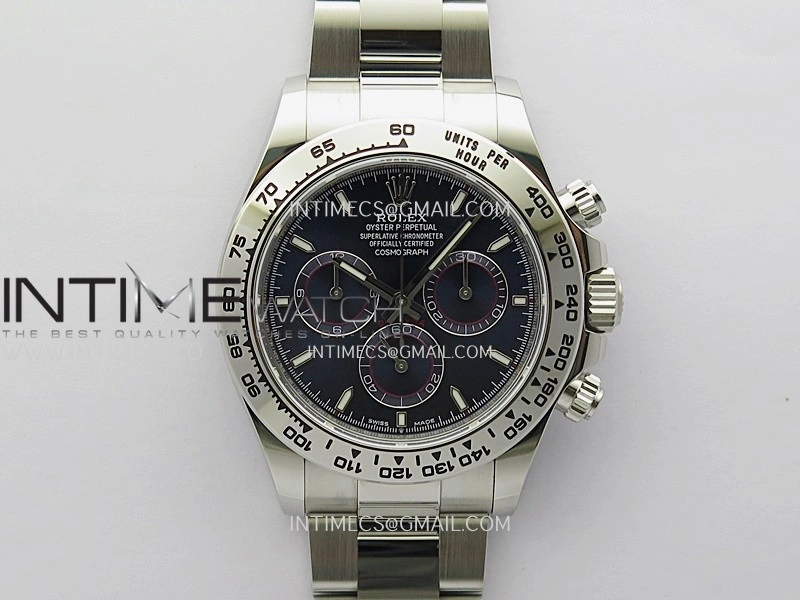 Daytona 126509 SS APSF 1:1 Best Edition Blue Dial Stick Markers on 904L SS Bracelet SH4131