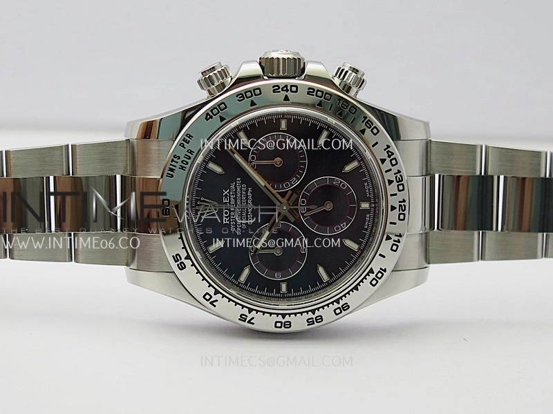 Daytona 126509 SS APSF 1:1 Best Edition Blue Dial Stick Markers on 904L SS Bracelet SH4131