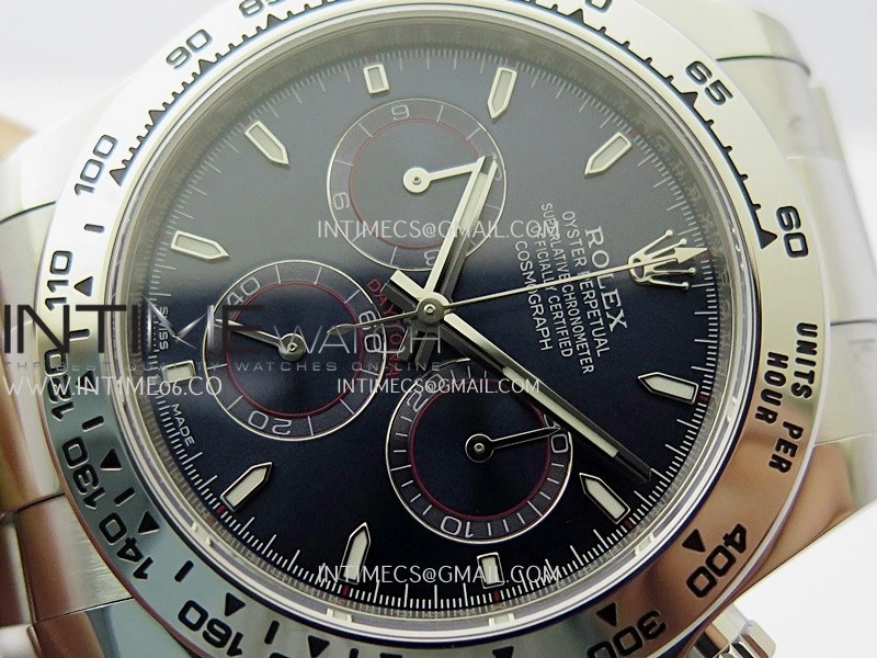 Daytona 126509 SS APSF 1:1 Best Edition Blue Dial Stick Markers on 904L SS Bracelet SH4131