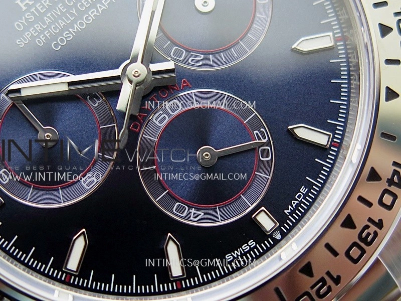 Daytona 126509 SS APSF 1:1 Best Edition Blue Dial Stick Markers on 904L SS Bracelet SH4131