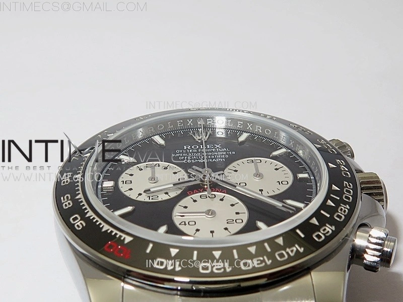 Daytona 126529 Le Mans Gain Weight QF 1:1 Best Edition Black Dial On SS Bracelet SH4132 V9