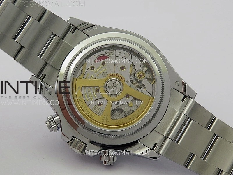 Daytona 126529 Le Mans Gain Weight QF 1:1 Best Edition Black Dial On SS Bracelet SH4132 V9