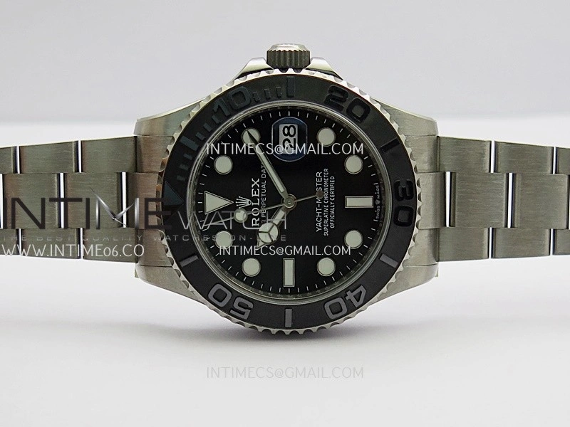 Yacht-Master 226627 Titanium Clean Plus 1:1 Best Edition Black Dial On Titanium Bracelet DD3235