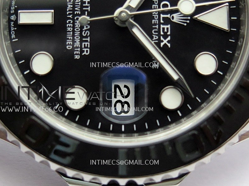 Yacht-Master 226627 Titanium Clean Plus 1:1 Best Edition Black Dial On Titanium Bracelet DD3235