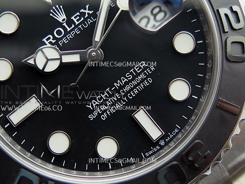 Yacht-Master 226627 Titanium Clean Plus 1:1 Best Edition Black Dial On Titanium Bracelet DD3235