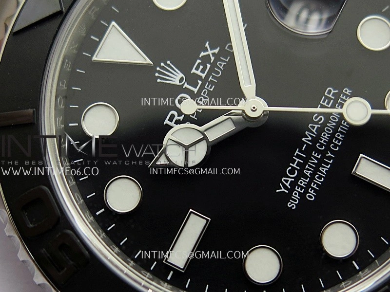 Yacht-Master 226627 Titanium Clean Plus 1:1 Best Edition Black Dial On Titanium Bracelet DD3235