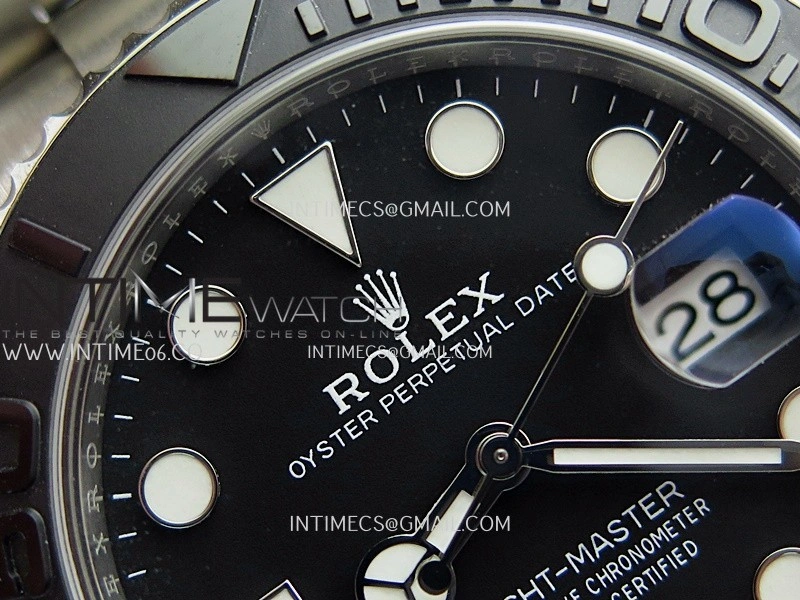 Yacht-Master 226627 Titanium Clean Plus 1:1 Best Edition Black Dial On Titanium Bracelet DD3235