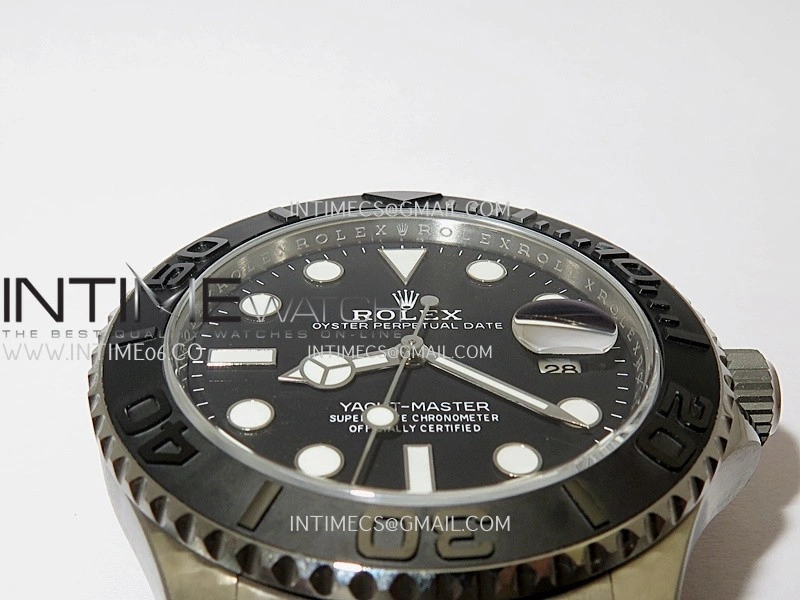 Yacht-Master 226627 Titanium Clean Plus 1:1 Best Edition Black Dial On Titanium Bracelet DD3235