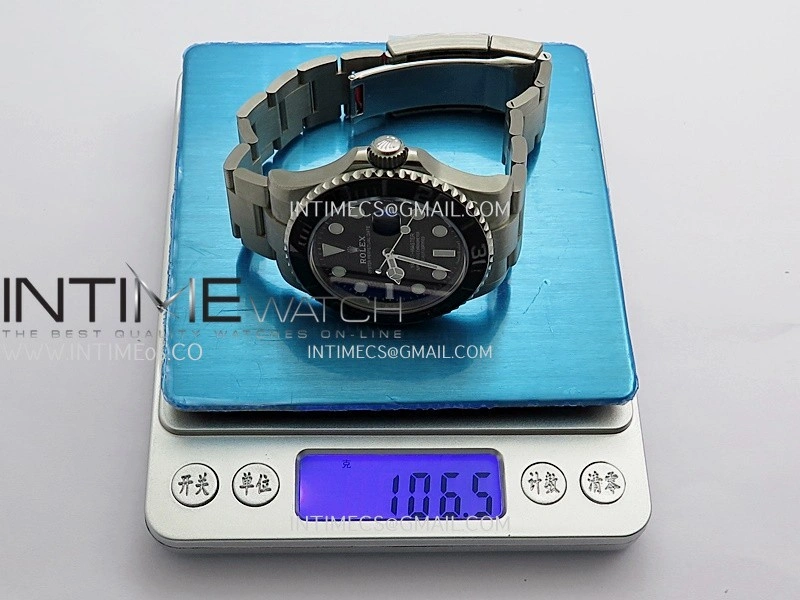 Yacht-Master 226627 Titanium Clean Plus 1:1 Best Edition Black Dial On Titanium Bracelet DD3235