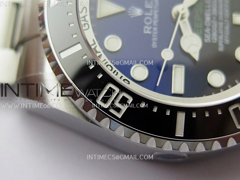 Sea-Dweller DEEPSEA 126660 "D-BLUE" 904L SS V9F 1:1 Best Edition New Blue Dial On Oyster Bracelet VR3235