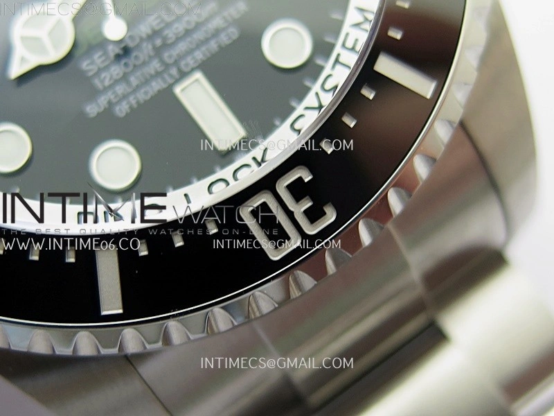 Sea-Dweller DEEPSEA 126660 "D-BLUE" 904L SS V9F 1:1 Best Edition New Blue Dial On Oyster Bracelet VR3235
