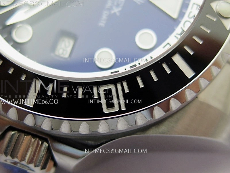 Sea-Dweller DEEPSEA 126660 "D-BLUE" 904L SS V9F 1:1 Best Edition New Blue Dial On Oyster Bracelet VR3235