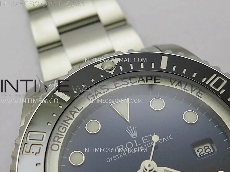 Sea-Dweller DEEPSEA 126660 "D-BLUE" 904L SS V9F 1:1 Best Edition New Blue Dial On Oyster Bracelet VR3235