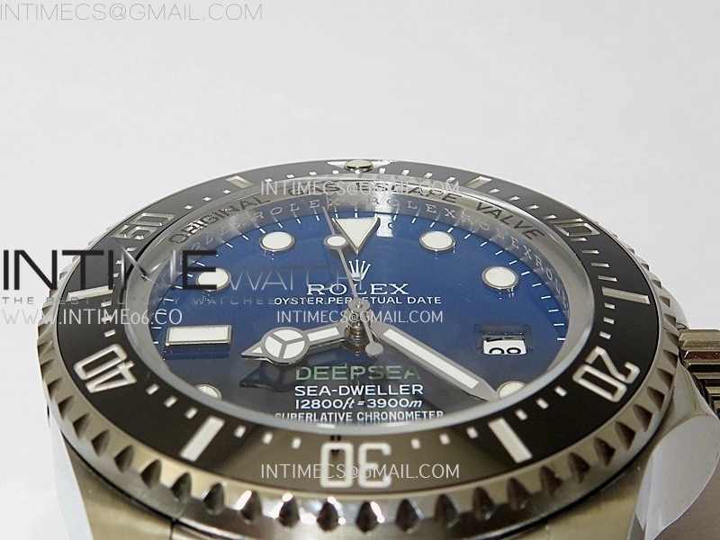 Sea-Dweller DEEPSEA 126660 "D-BLUE" 904L SS V9F 1:1 Best Edition New Blue Dial On Oyster Bracelet VR3235