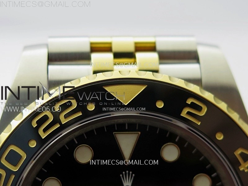 GMT-Master II 126713 GRNR C+F 1:1 Best Edition on Black Dial SS YG Bracelet Super Clone VR3285 CHS