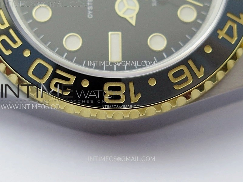 GMT-Master II 126713 GRNR C+F 1:1 Best Edition on Black Dial SS YG Bracelet Super Clone VR3285 CHS