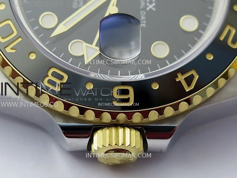 GMT-Master II 126713 GRNR C+F 1:1 Best Edition on Black Dial SS YG Bracelet Super Clone VR3285 CHS