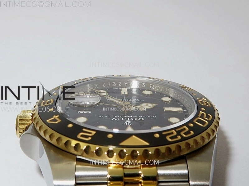 GMT-Master II 126713 GRNR C+F 1:1 Best Edition on Black Dial SS YG Bracelet Super Clone VR3285 CHS