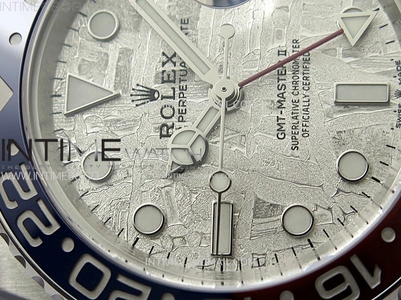 GMT Master II 126719 BLRO 904L SS C+F 1:1 Best Edition Real Meteorite Dial on Bracelet VR3285 CHS