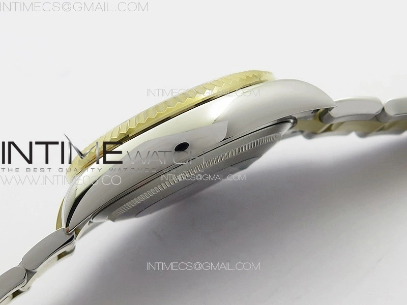 Sky-Dweller 326934 904L SS YG Noob 1:1 Best Edition Black Dial on SS Bracelet Asian 23J to 9001