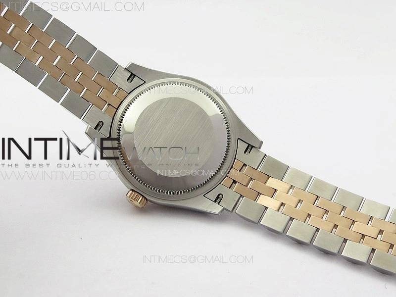 DateJust 31mm 178271 SS RG APSF Best Edition Silver Dial Crystal Markers on Jubilee Bracelet A2824