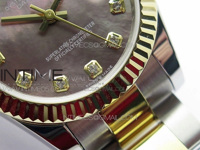 Datejust 31mm 278273 SS YG BP Best Edition Black MOP Diamonds Markers Dial on SS YG Oyster Bracelet