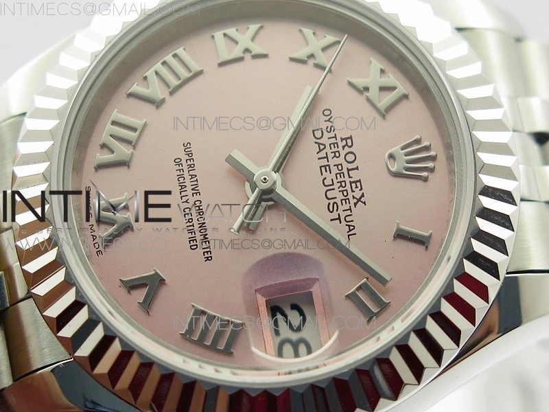 Datejust 28mm 279174 SS BP Best Edition Pink Roman Markers Dial on SS Jubilee Bracelet ETA2671