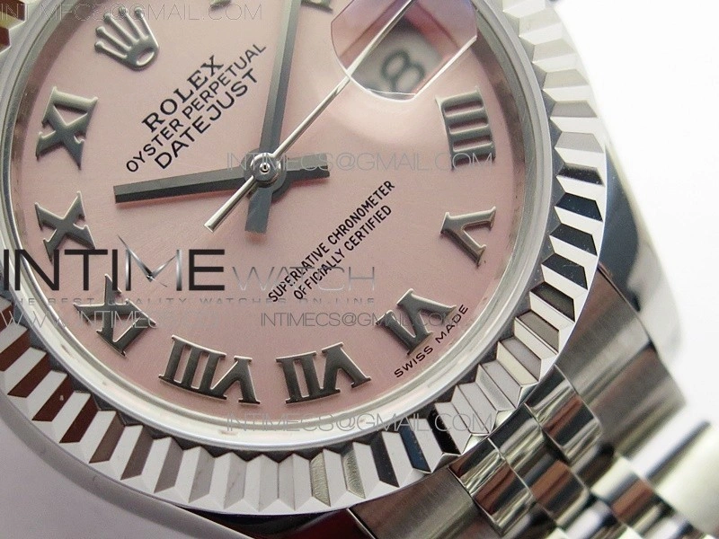 Datejust 28mm 279174 SS BP Best Edition Pink Roman Markers Dial on SS Jubilee Bracelet ETA2671