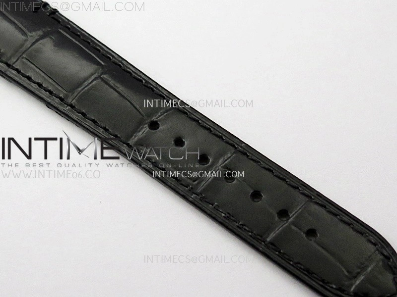 Tank Francaise Ladies 27mm RG 8848F 1:1 Best Edition Silver Dial on Black Leather Strap Ronda Quartz V2
