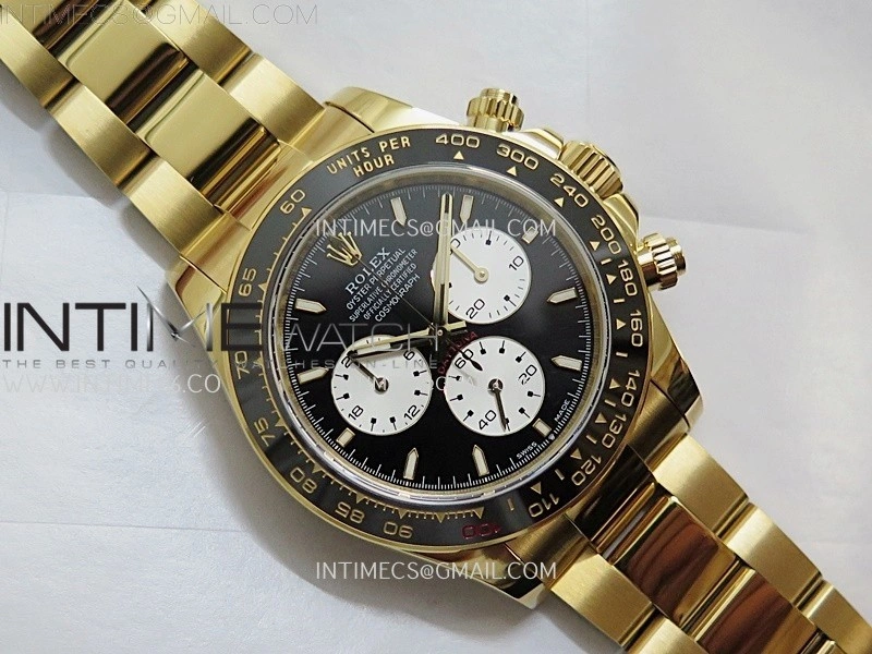 Daytona 126528 Le Mans YG Gain Weight QF 1:1 Best Edition Black Dial On YG Bracelet SH4132 V9